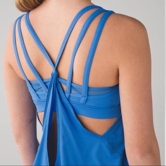 lululemon athletica Tops - Lululemon Nouveau Limits Tank Porcelaine 10